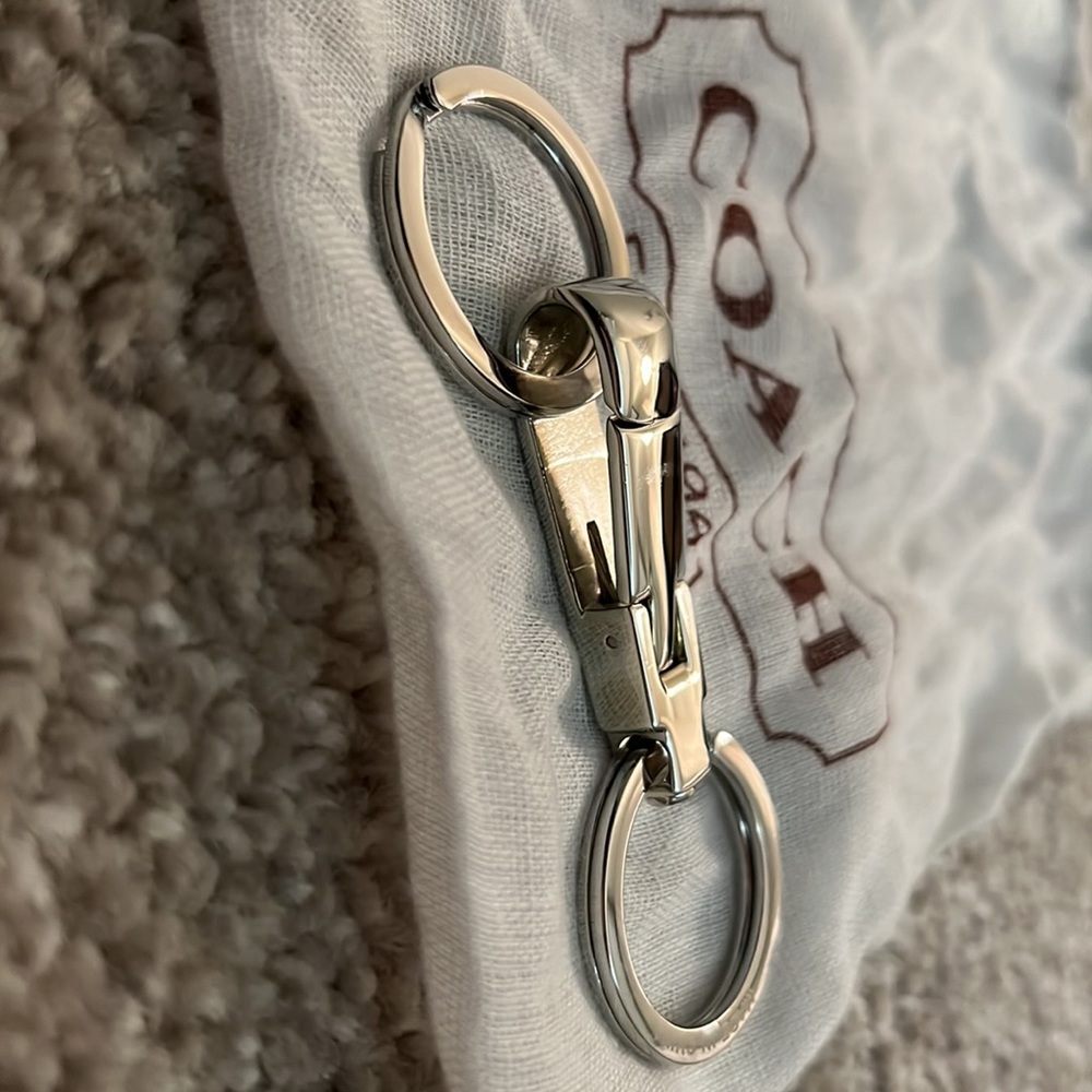 COACH Keychain with Dust Bag - Picture 3 of 4